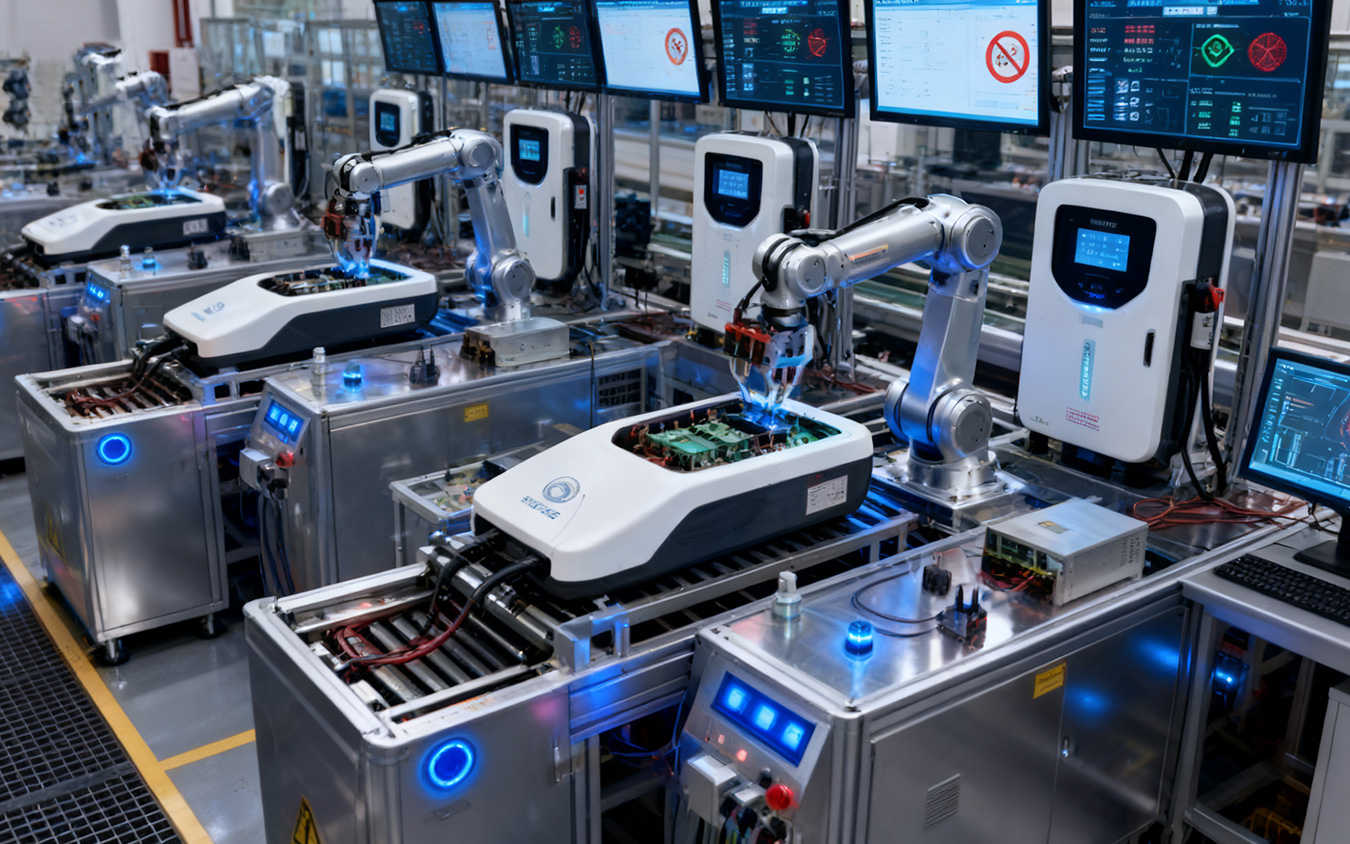 新能源储能系统集成装配