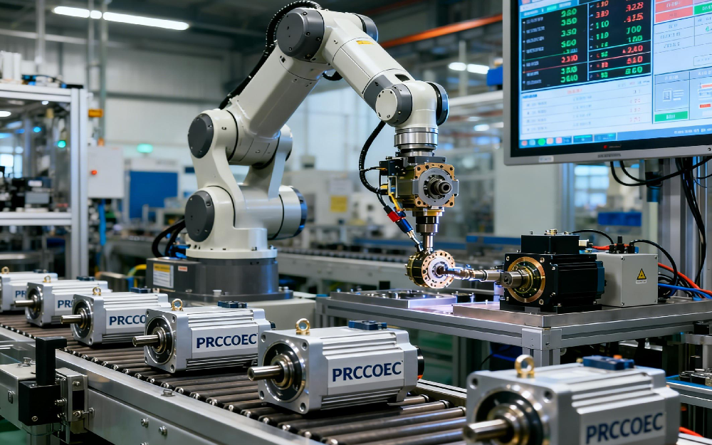 R&D and production of servo motor technology